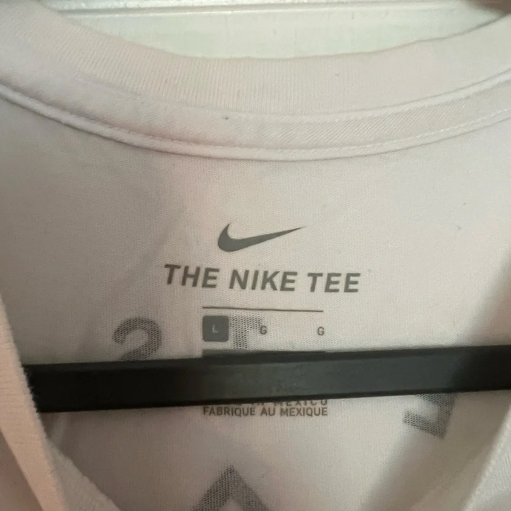 Nike White Long Sleeve Tee with Palm Logo - Picture 3 of 8